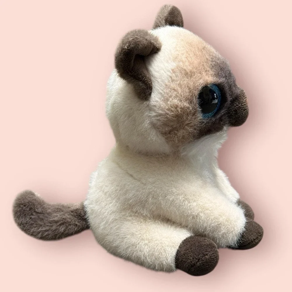 ZURU Pets Alive Junior Jiggly Pup Siamese Cat Plush Interactive Sound‎ Toy